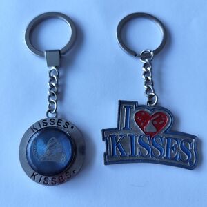Hershey's Kisses Keychain Set - Blue and Red